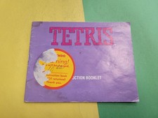 Tetris Nintendo NES Video Game Manual Only
