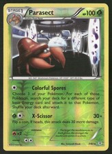Parasect 7/83 Rare Generations Pokemon Reverse Holo Lightly Played