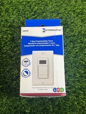Intermatic EI600WC 20A 120-277VAC Programmable Timer Heavy-Duty White