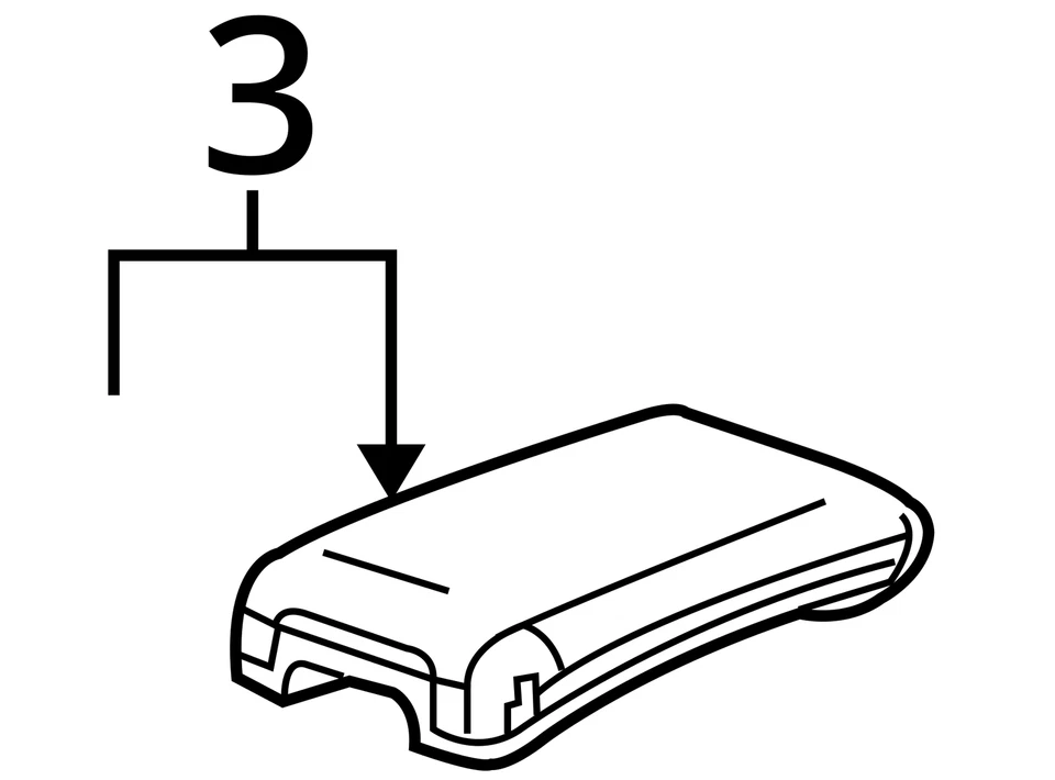 FITS 2005-2007 CADILLAC CTS ARMREST *PEWTER* 25771479 - NEW OEM - Image 4 of 4