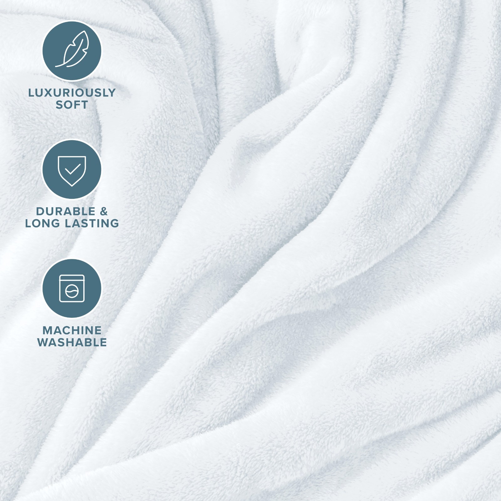 Bare Home Microplush Fleece Blanket - Lightweight & Ultra Soft
