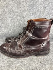 Allen Edmonds Dalton Boots Mens Size 10 Burgu...