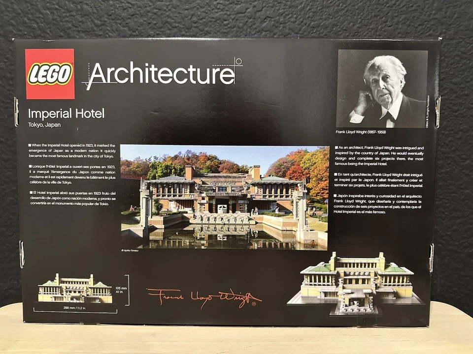 Brand New & Sealed LEGO Architecture Imperial Hotel (21017) - Image 2 of 4