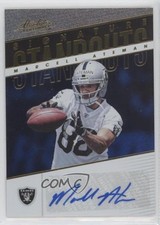 2018 Panini Absolute Signature Standouts Spectrum Blue Marcell Ateman Auto 9bp