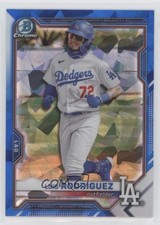 2021 Bowman Chrome Draft Sapphire Edition Luis Rodriguez #BDC-134 0nr3