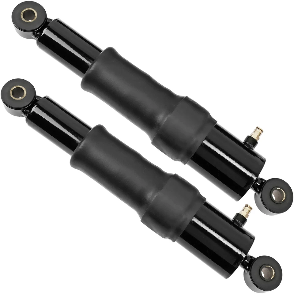 For Rear Steel Air Ride Shocks Suspension Pair Harley Touring Bagger 80-23 NEW - Image 2 of 4