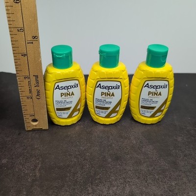Facial Powder Cleanser Asepxia Active Oil Control Pina Pineapple 1.4 oz Set Of 3