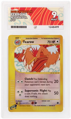 Fearow 45/165 ACE graded card
