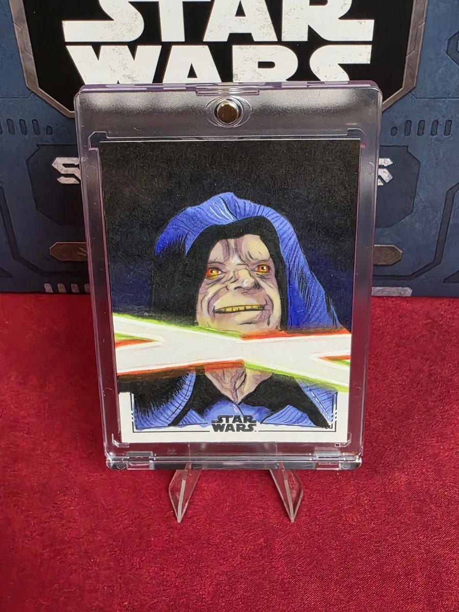 Topps Emperor Palpatine Star Wars Collectable Trading Cards for