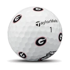 Taylormade TP5 PIX GEORGIA BULLDOGS Golf Balls, Limited, NCAA, Collectable, 3 PK