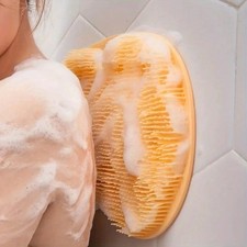 Foot Back Scrubber Exfoliating Silicone Massager Pad Cleaning Mat Bath Shower US