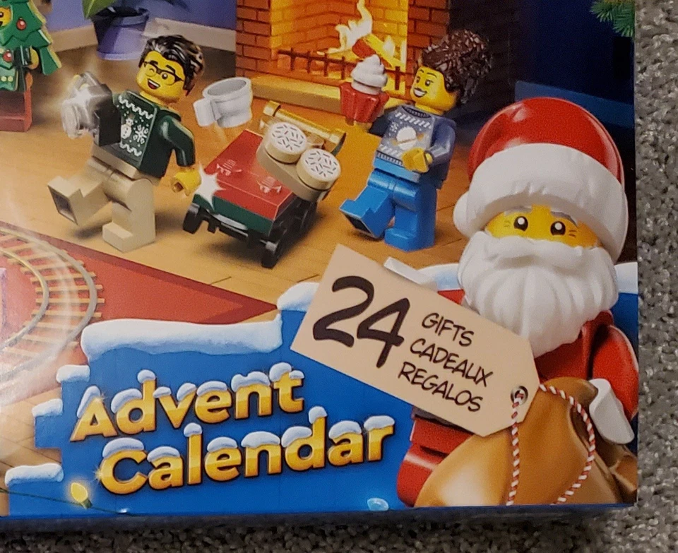 2025 lego city ADVENT CALENDAR christmas SEALED minifig 60475 new 186 PIECES - Image 4 of 4