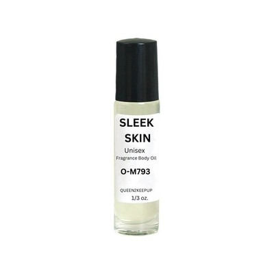 Sleek Skin (Unisex) Body Oil 10 ml Fragrance All Natural 1/3 oz Roll-On Scent