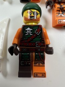 Lego Ninjago Skybound Pirate Minifigures Lot of 5 w/ Weapons Authentic Lego