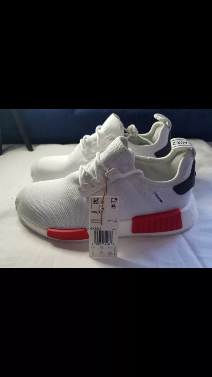 adidas NMD R1 Off White Lush Red