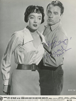 Richard Burton signiertes ''''Eispalast''''-Foto - Film & TV-Schauspieler - Nachdruck