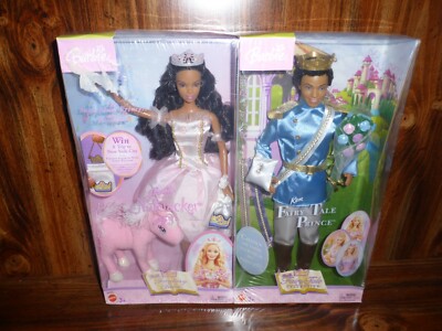 Barbie Fantasy Tales Nutcracker Sugarplum Princess AA Ken Fairy Tale Prince AA