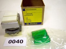 Square D Dual Push Button White Green 9001KXRDGG