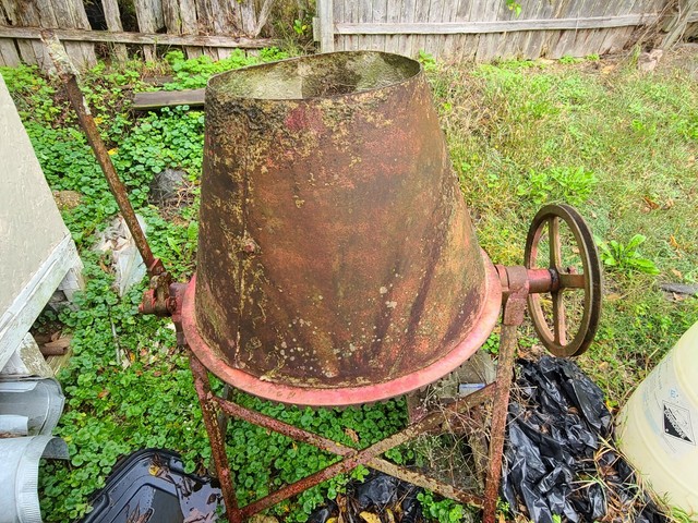 Antique Vintage Sears Roebuck Concrete Cement Mixer Model 7139503 | eBay
