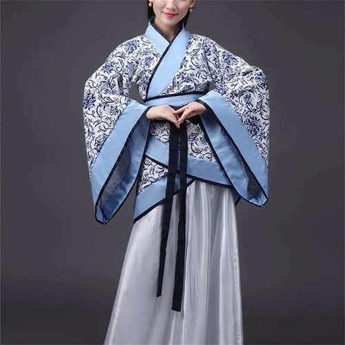 Woman Stage Dance Dress Chinese Traditional Costumes New Year Adult Tang Suit - Picture 3 of 32