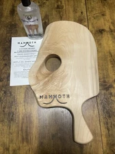 Custom Made Mammoth cutting board & Cutting Board Oil With Directions