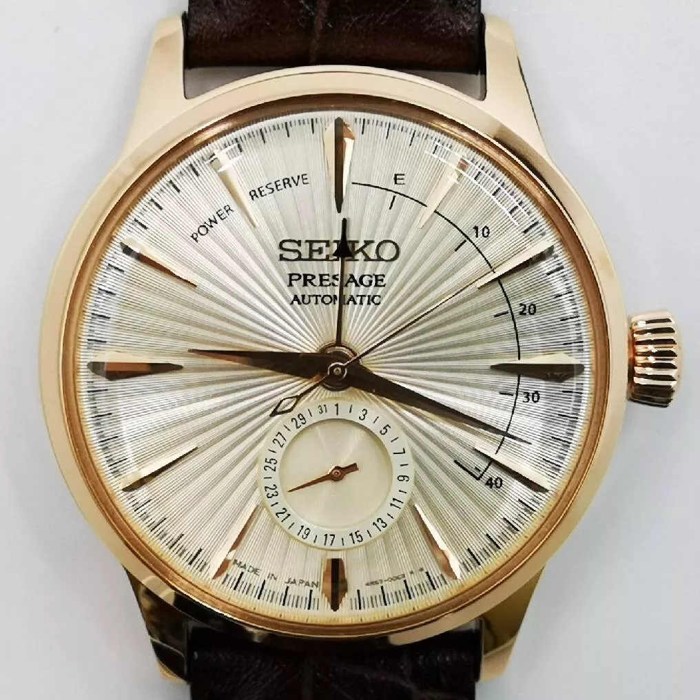 SEIKO PRESAGE SARY132 Rose Gold Automatic Mechanical Elegant Men Watch New  Box