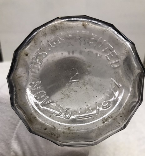 Antique Whiskey Bottle Ohio Pat Nov 30th 1897 - Picture 10 of 10