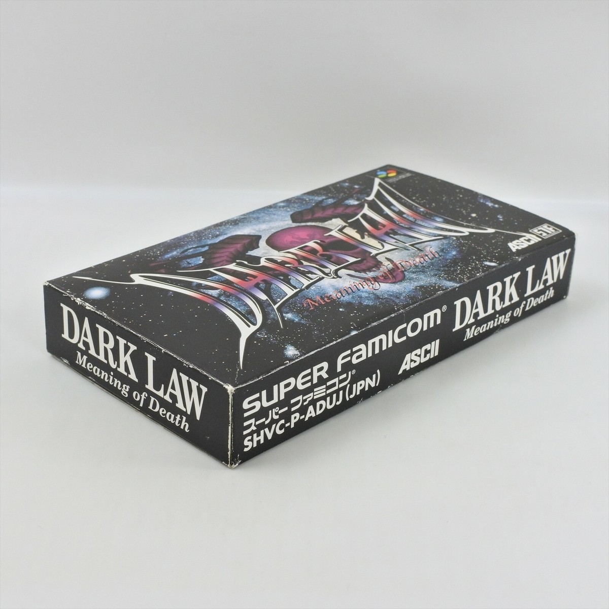 DARK LAW Meaning of Death Super Famicom Nintendo 9205 sf | eBay