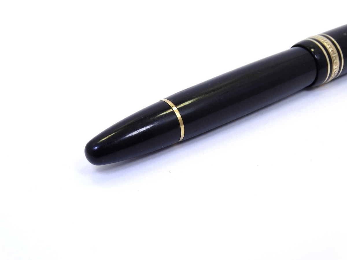 Vintage MONTBLANC 146 Meisterstuck 14k Gold M Nib 4810 Fountain