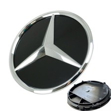 18,5cm 15-19 MERCEDES BENZ GLC GLE KLASSE W253 STERN SCHWARZ GLANZ K&Uuml;HLERGRILL