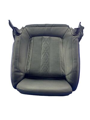 2016-2019 BMW 750XI FRONT LEFT HEATED & COOLED LOWER SEAT CUSHION BLACK LEATHER