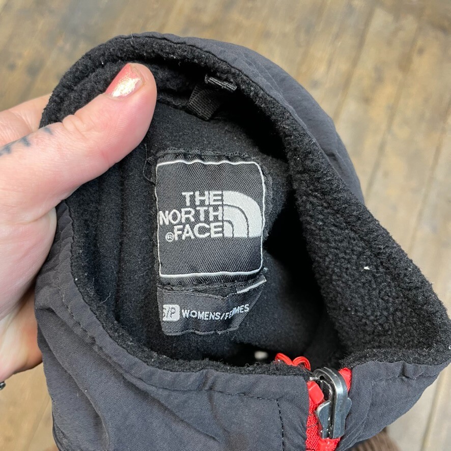 The North Face Fleece Womens Y2K Full-Zip Vintage Denali Jacket, Black, Small image 8