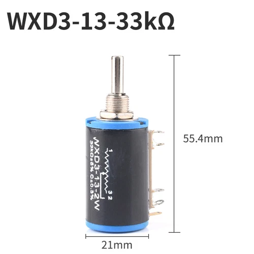 WXD3-13-2W Multiturn Wirewound Potentiometer 10 turn Variable Precision100-100KΩ - Picture 21 of 26
