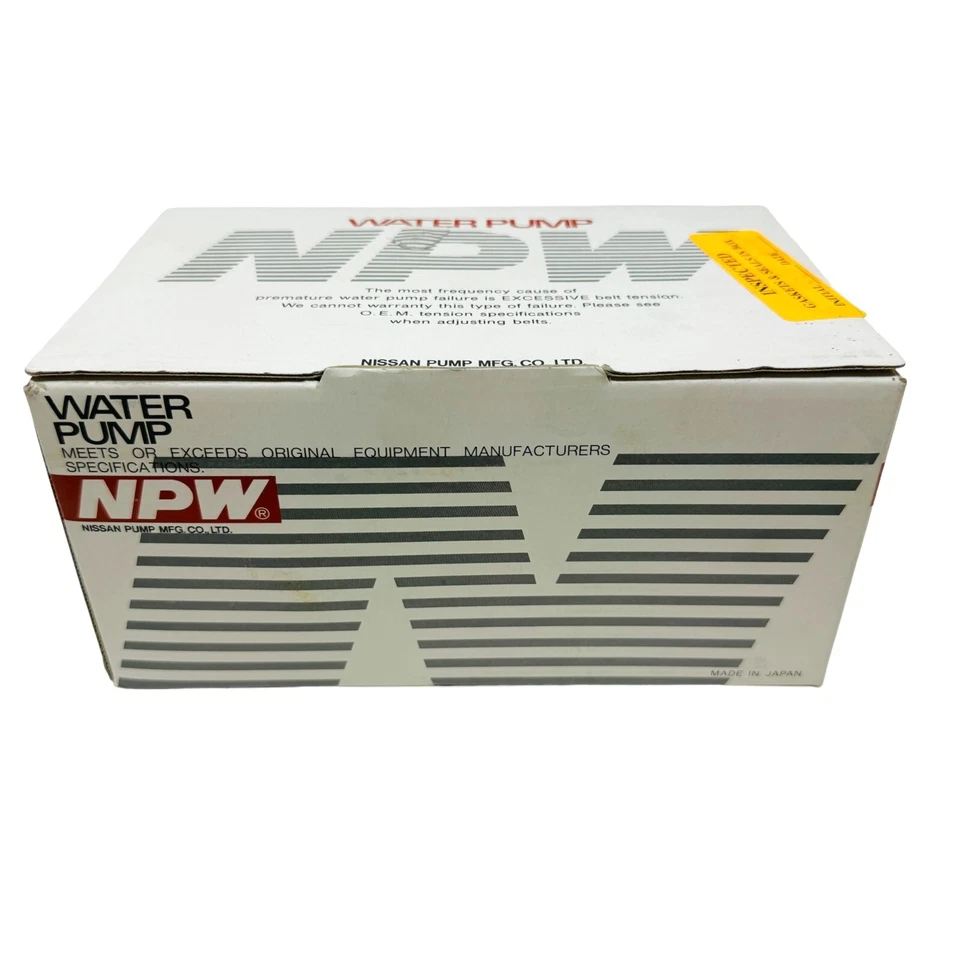 Bomba de agua motor NPW MZ39 con junta nueva en caja - hecha en Japón Foto 3 de 4
