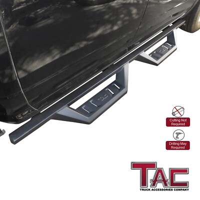 TAC Sidewinder Running Board fit 09-18 Dodge RAM 1500/19-24 RAM Classic Quad Cab