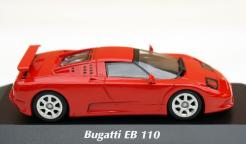 Bugatti EB 110 Year 1991-1995, Red, Minichamps Model Scale 1:43 - Picture 3 of 6