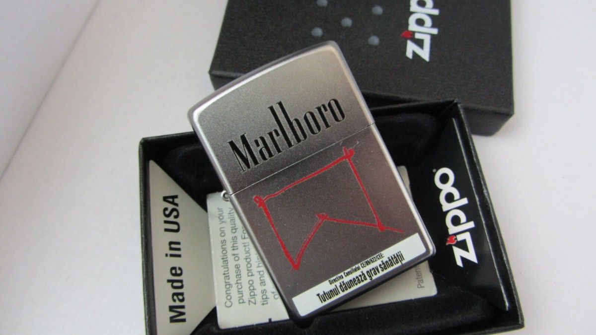 NEW ORIGINAL ZIPPO MARLBORO BIG M Logo - VERY RARE EDITION
