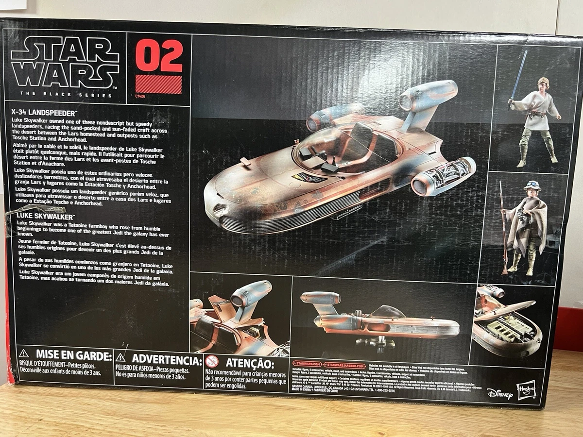 Star wars black series landspeeder sale