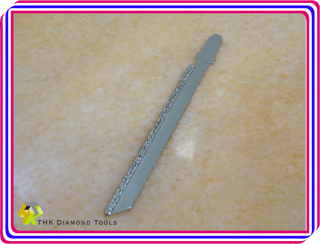 102mm 4 inch (4") THK Diamond coated JIG SAW BLADE Tshank GRIT 50 eBay