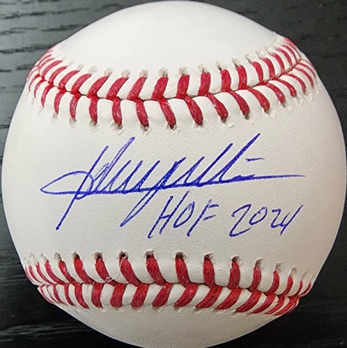 Adrian Beltre Autographed OMLB Baseball w HOF24 Inscription Beckett COA