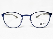 NEW Ray Ban RB6355 2510 Unisex Matte Dark Blue Square Eyeglasses Frames 47/20