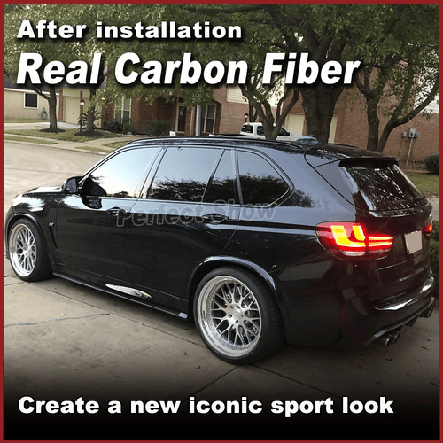 Carbon Seitenschweller Ansätze Schwert Side Skirts Passt für BMW F85 X5M F86 X6M - Bild 3 von 11