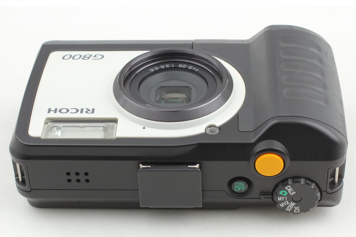 🎦👀✨MINT✨ Ricoh G800 16MP Compact Digital Camera Black Heavy