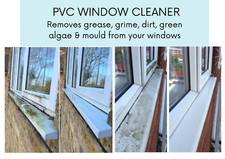 PVC Window Cleaner Removes Dirt, Green Algae, Kills Moss & Mould on uPVC Windows
