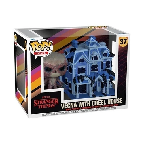 FUNKO POP! Town: STRAINGER THINGS - VECNA WITH CREEL HOUSE 37 NEW in BOX