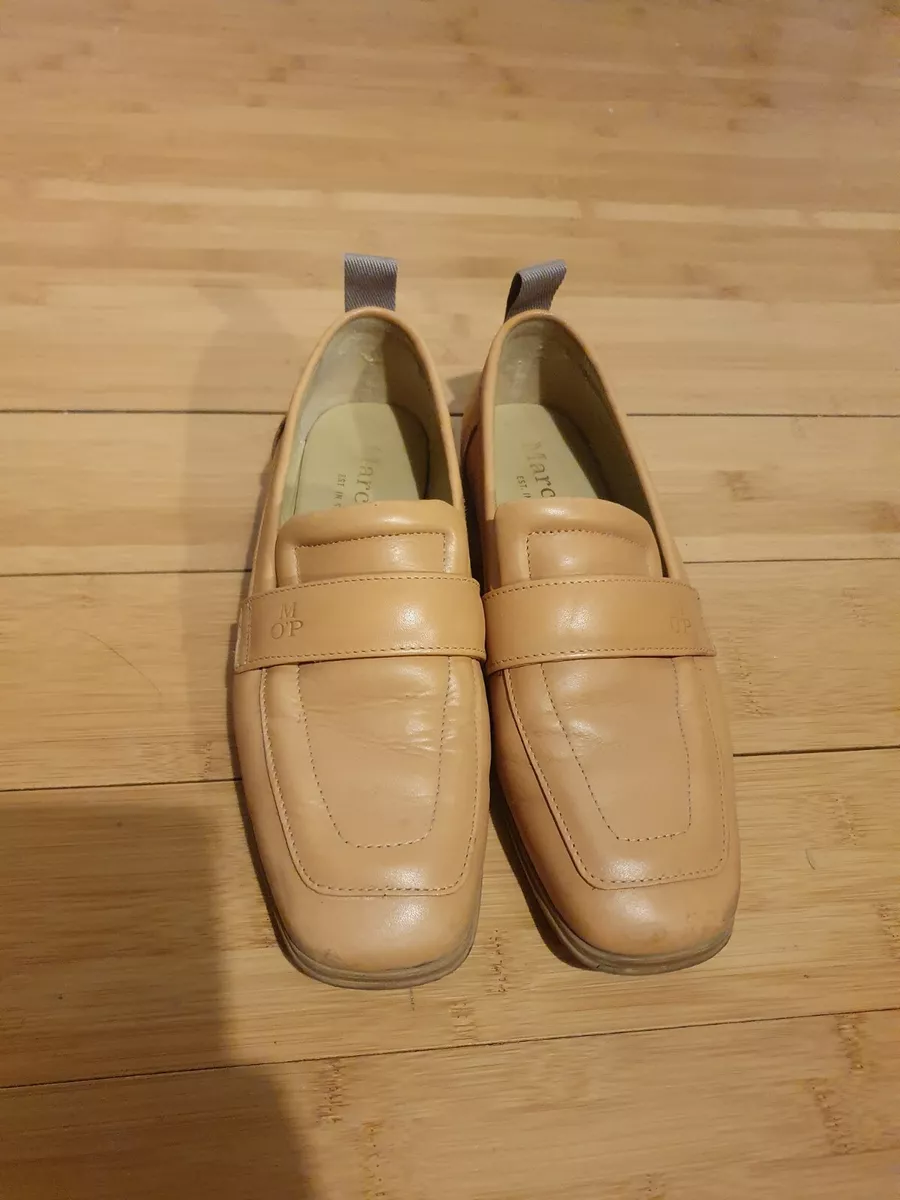 Beige leather hotsell loafers