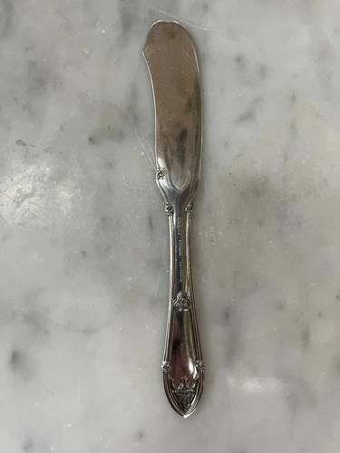 Rheims by Wallace Sterling Silver Heirloom Butter Spreader Flatware 5 1/2"