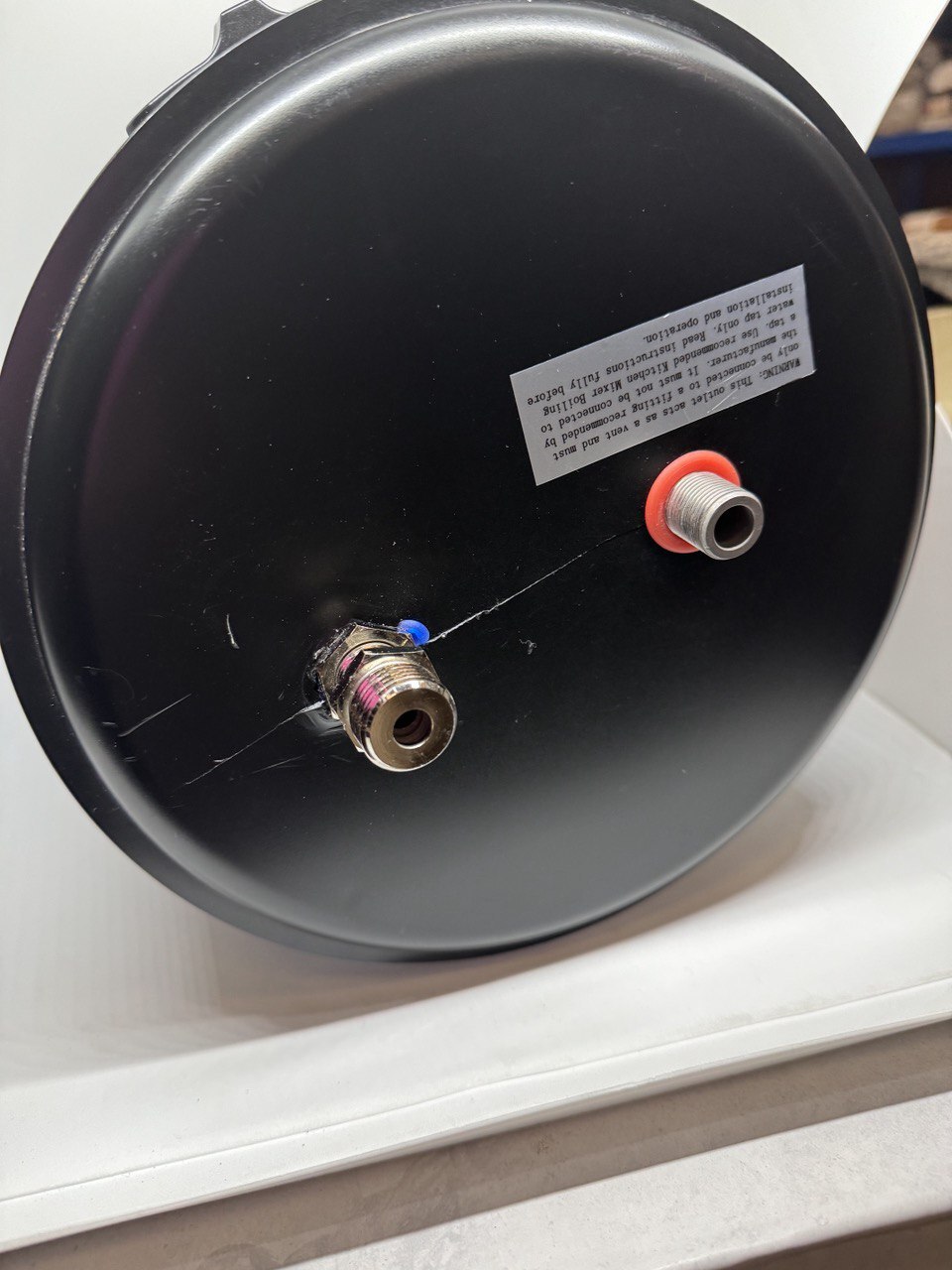 Fohen Flex Polished Chrome Instant Boiling Water Tap Handheld Flexible