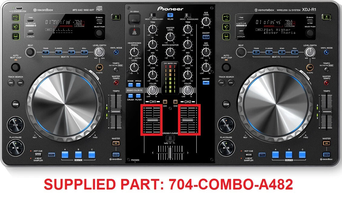 Cross Fader CH 1 2 Compatible With Pioneer DJ System XDJ-R1 | eBay