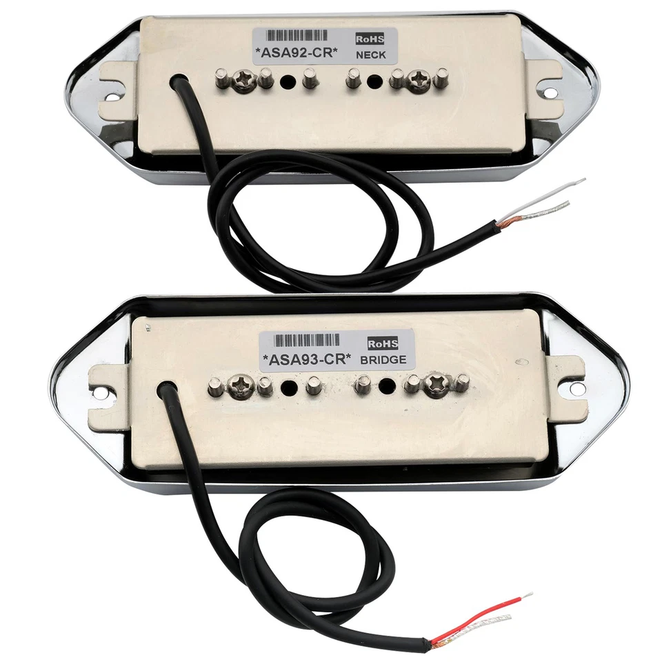 Pastilla puente cuello bobina única Artec Alnico 5 P90 Dogear para guitarra de casino ES330 Foto 4 de 4